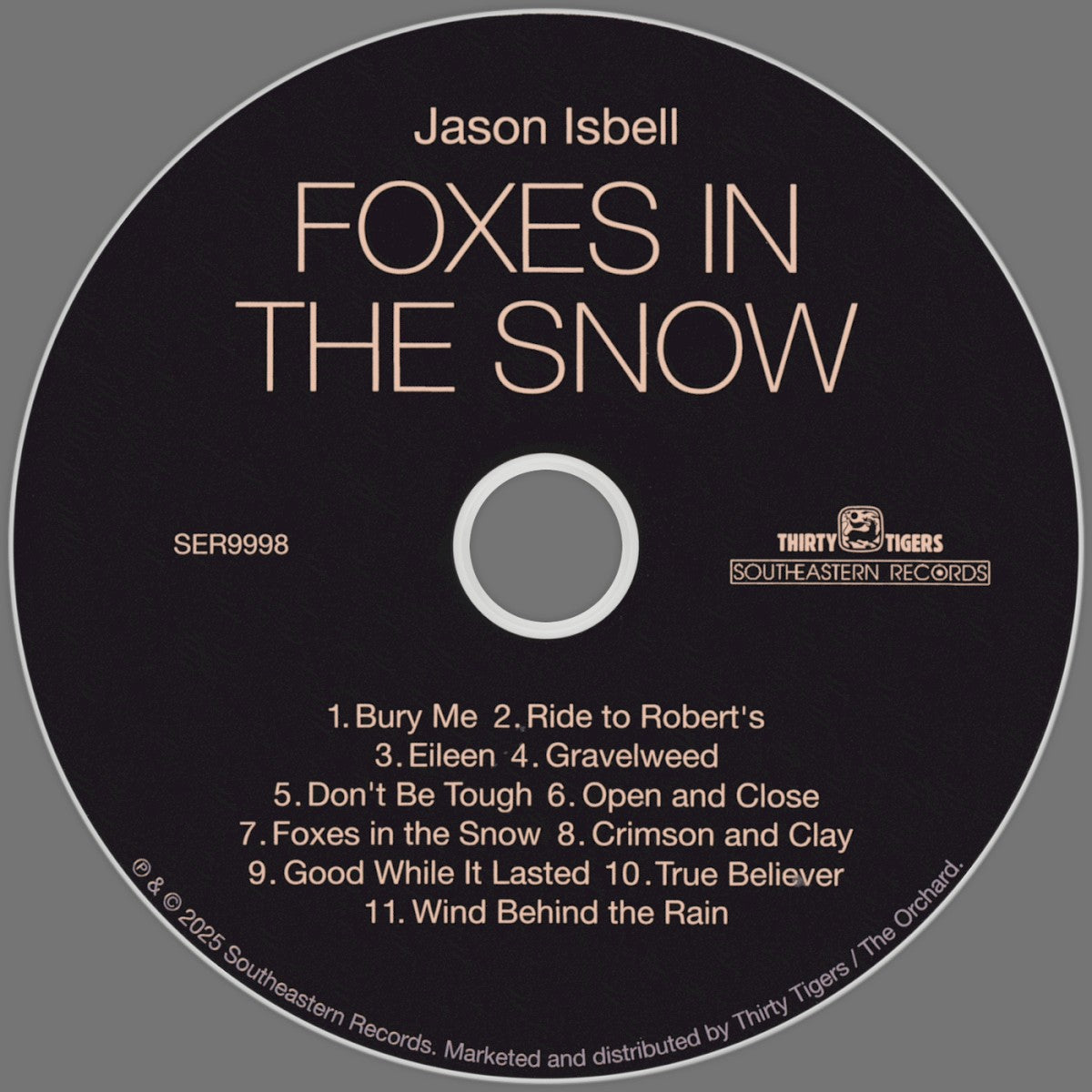 Jason Isbell – Foxes in the Snow (Compact disc CD) - Alternate View