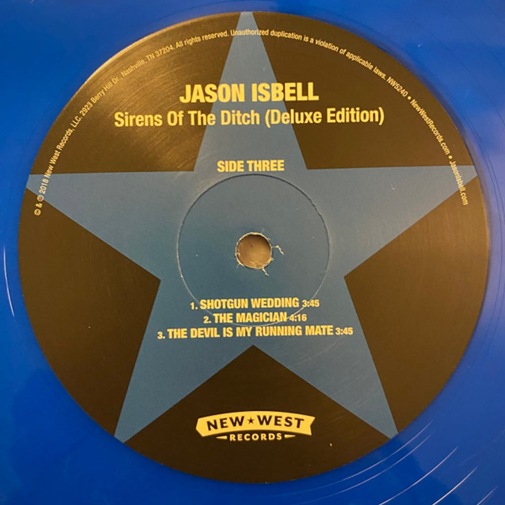 Jason Isbell – Sirens Of The Ditch (Blue 2-LP Vinyl) - Additional View