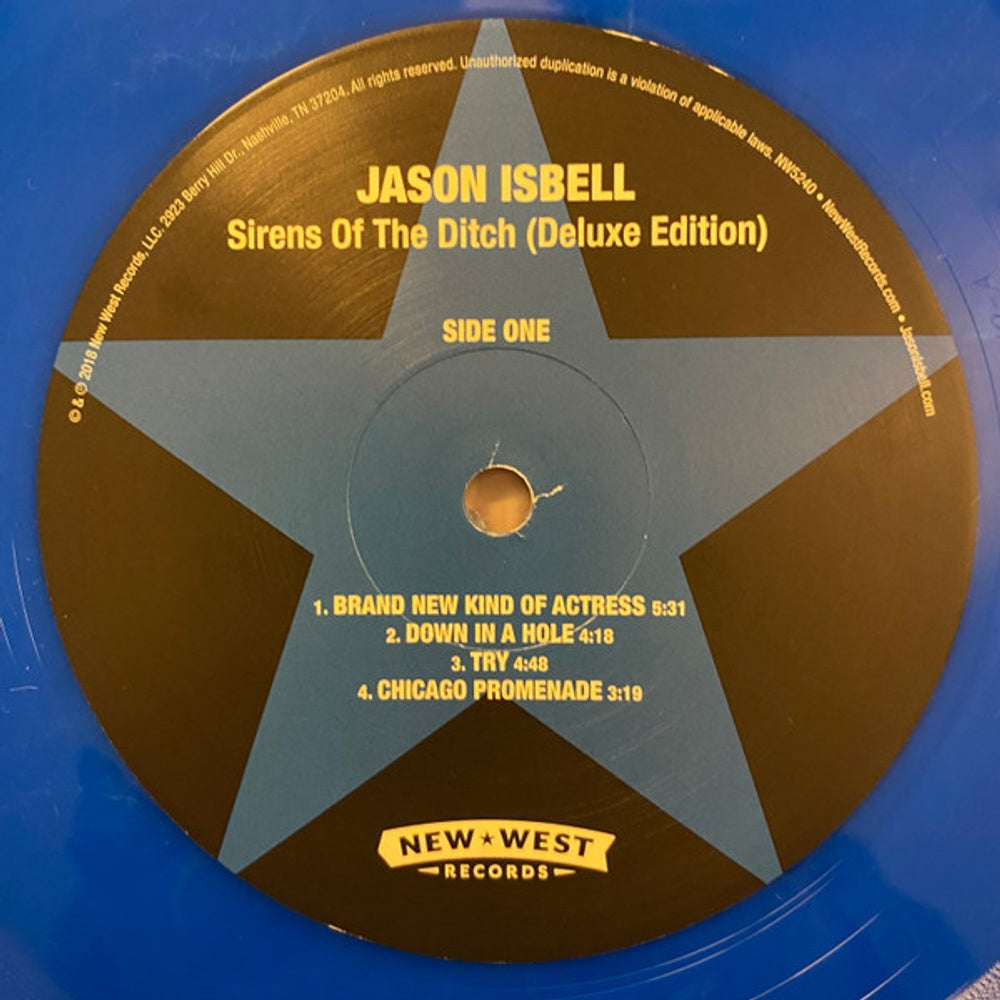 Jason Isbell – Sirens Of The Ditch (Blue 2-LP Vinyl) - Close-Up