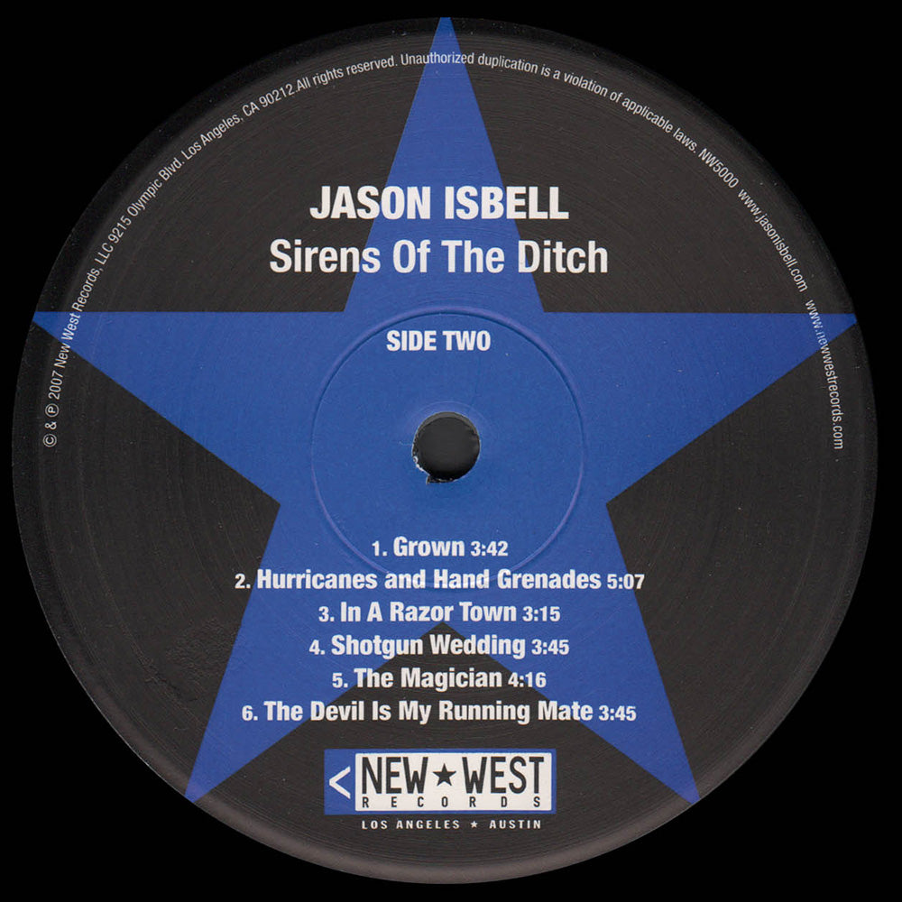 Jason Isbell – Sirens Of The Ditch (LP Vinyl) - Close-Up