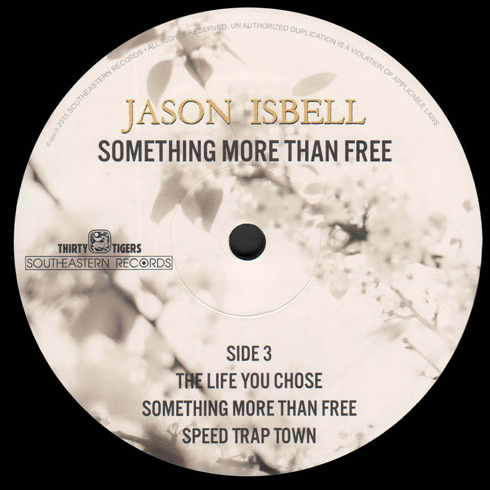 Jason Isbell – Something More Than Free (2-LP Vinyl) - Side View
