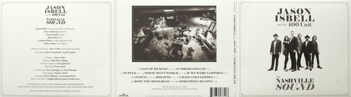 Jason Isbell – The Nashville Sound (CD) - Alternate View