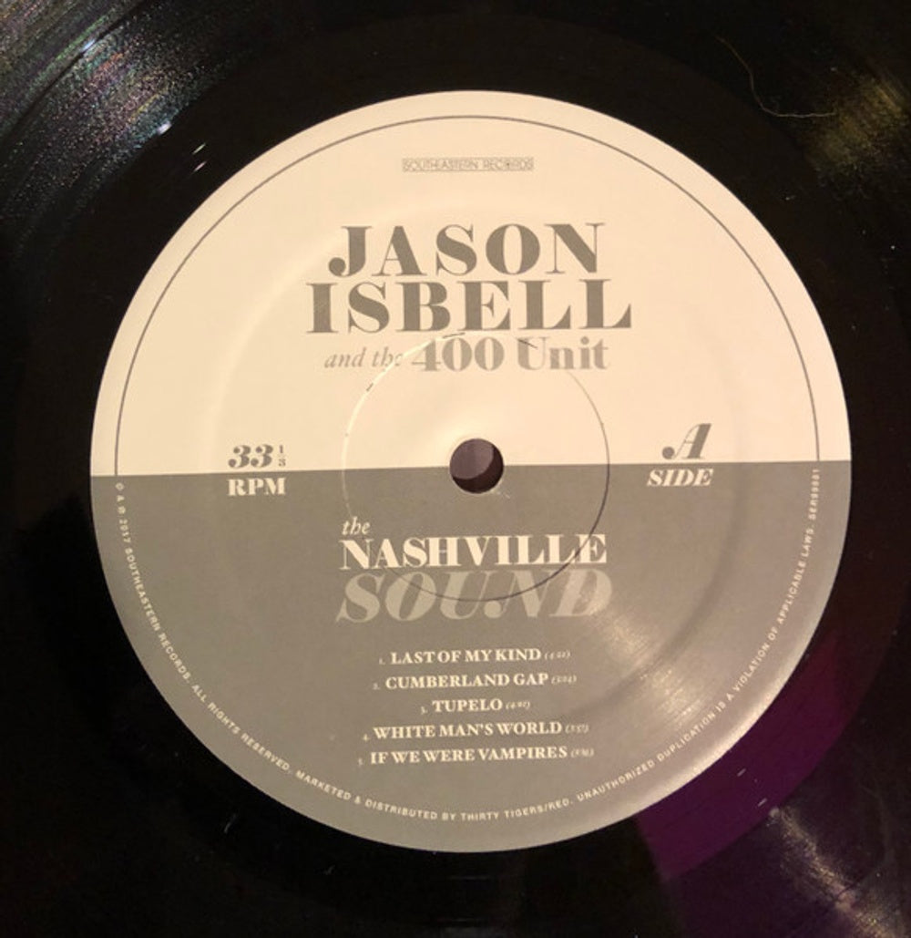 Jason Isbell – The Nashville Sound (LP Vinyl) - Detail