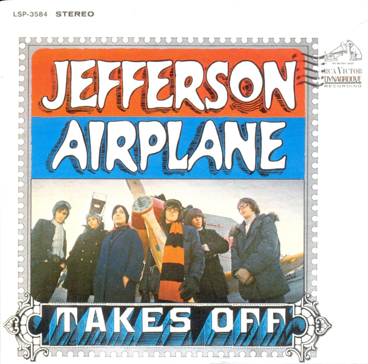 Jefferson Airplane – Takes Off (CD) - Back