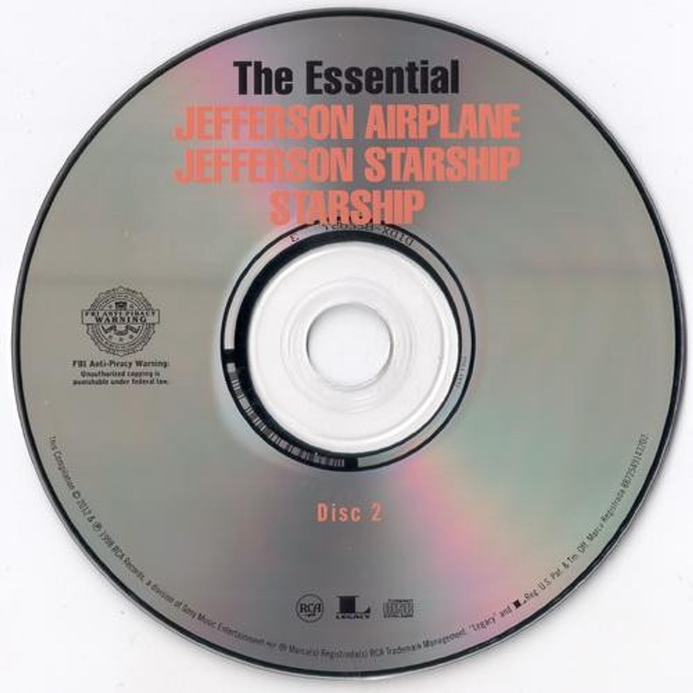 Jefferson Airplane – The Essential Jefferson Airplane/ Jefferson Starship / Starship (2-CD) - Close-Up