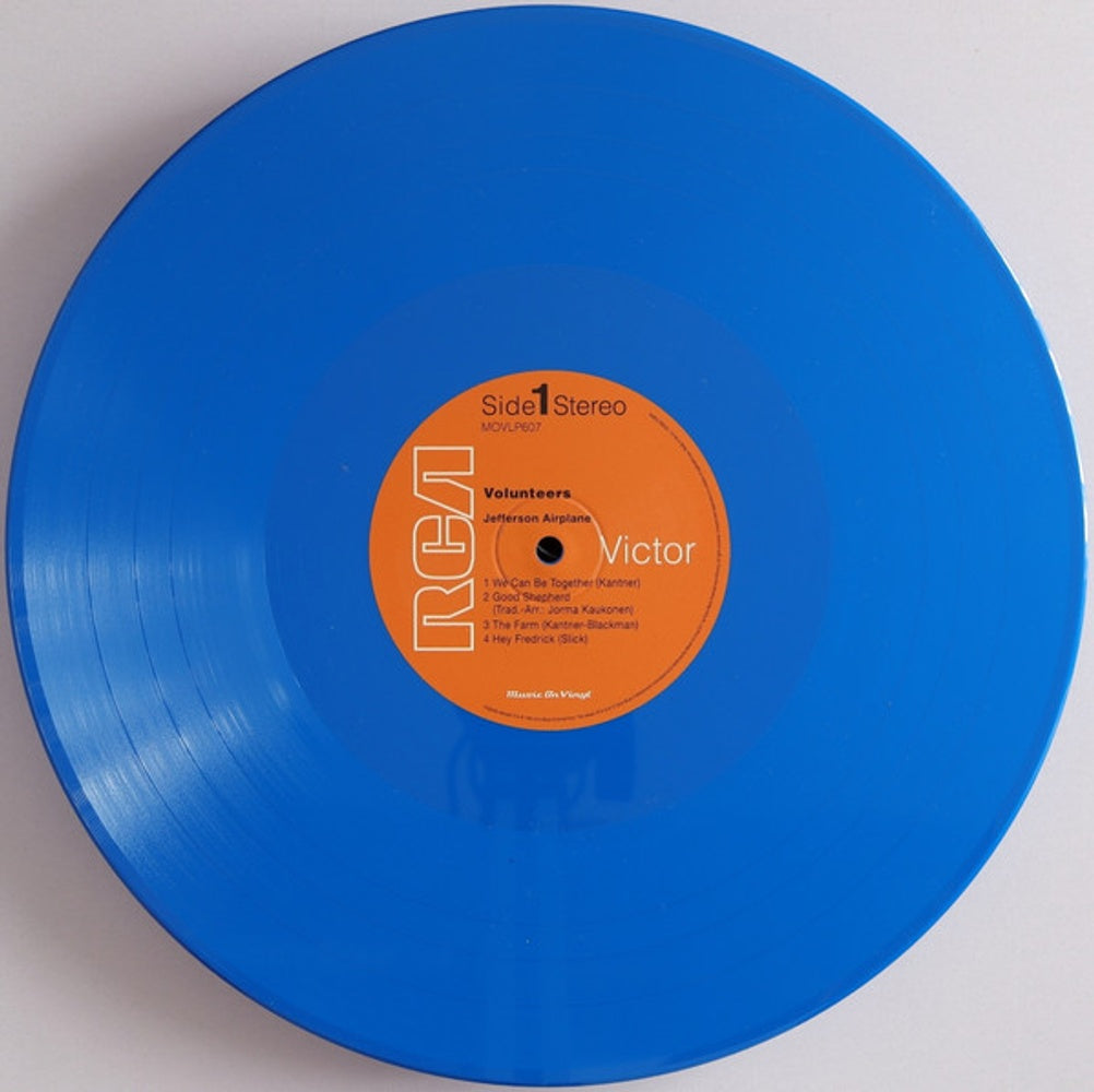Jefferson Airplane – Volunteers (180 Gram Blue LP Vinyl) - Alternate View