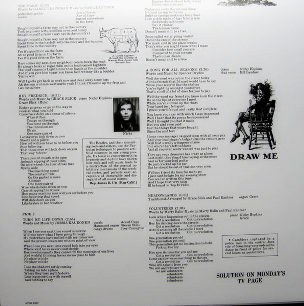 Jefferson Airplane – Volunteers (LP Vinyl) - Additional View