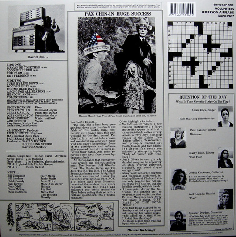 Jefferson Airplane – Volunteers (LP Vinyl) - Lifestyle