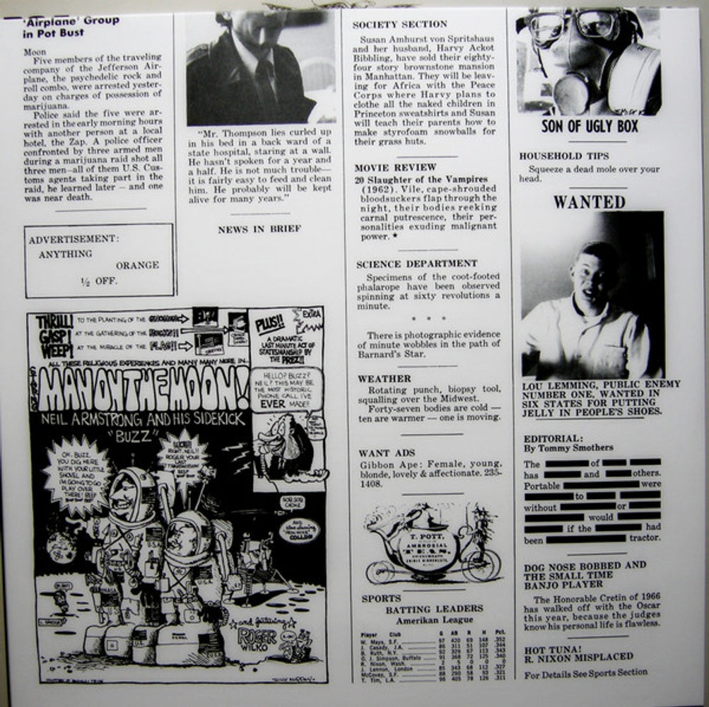 Jefferson Airplane – Volunteers (LP Vinyl) - Packaging