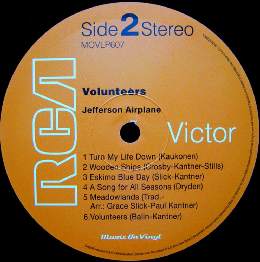 Jefferson Airplane – Volunteers (LP Vinyl) - Close-Up