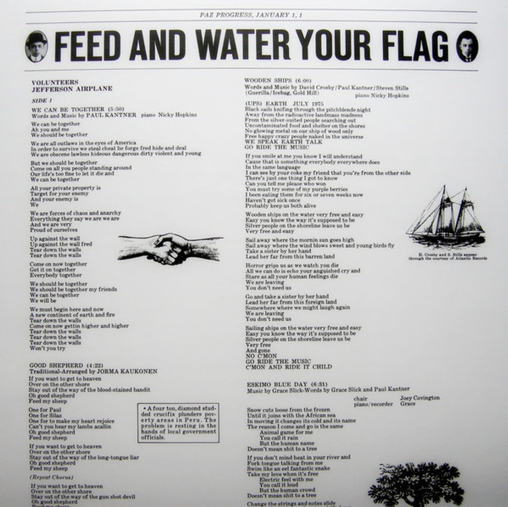 Jefferson Airplane – Volunteers (LP Vinyl) - Label