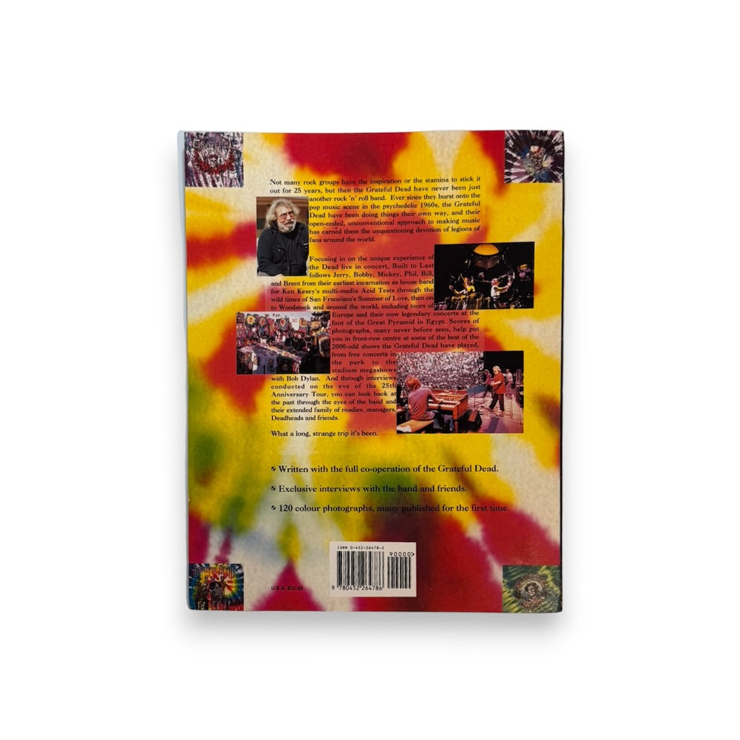Grateful Dead Built to Last: 25th Anniversary Book – UK & US Edition Set - Back