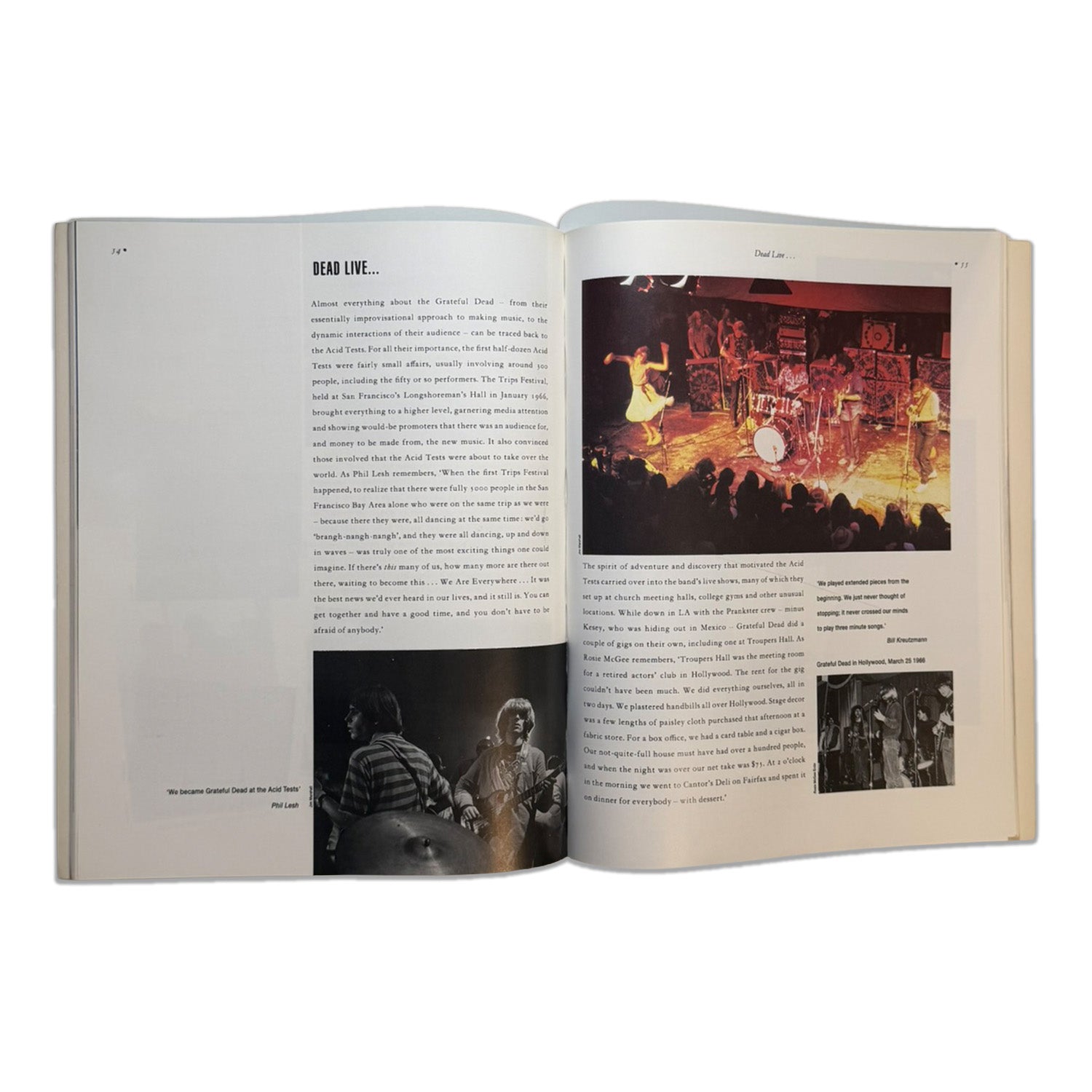 Grateful Dead Built to Last: 25th Anniversary Book – UK & US Edition Set - Alternate View