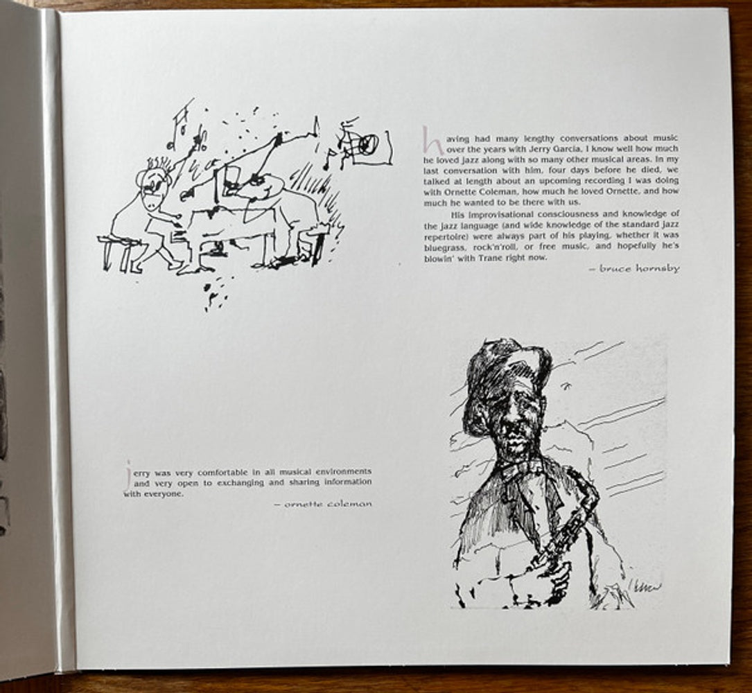 Jerry Garcia & David Grisman – So What (2–LP Vinyl) – Label Disc – Relix – 1085x1000px