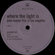 John Mayer – Where The Light Is (Import LP Vinyl) – Image – Relix – 1000x1000px