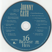 Johnny Cash – 16 Biggest Hits (CD) - Alternate View