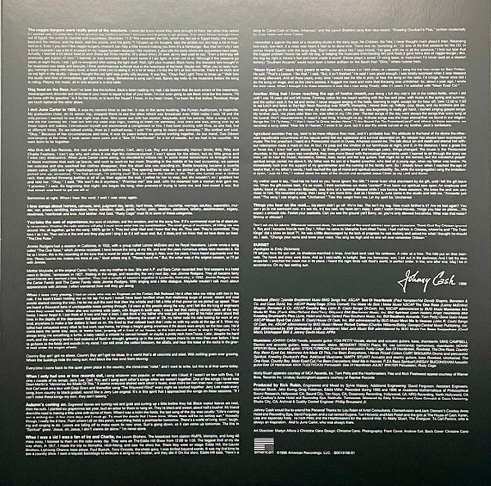 Johnny Cash – American II: Unchained (LP Vinyl) - Additional View