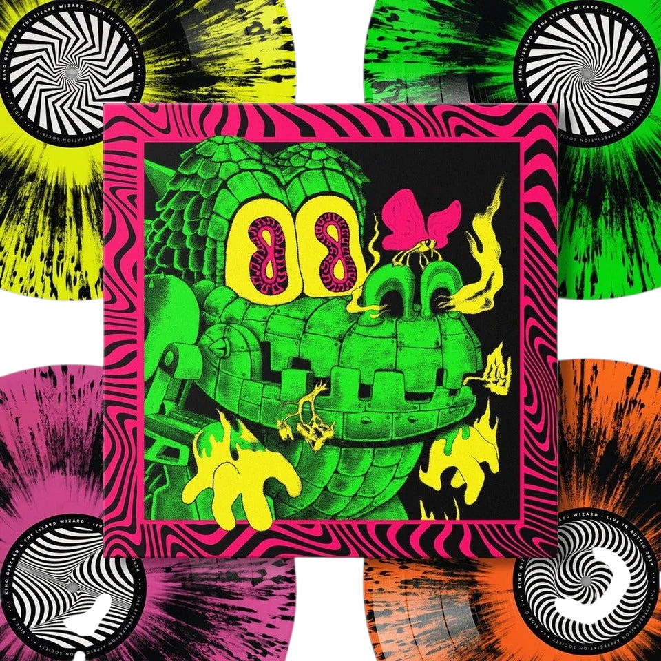 King Gizzard & The Lizard Wizard - King Gizzard | Live in Austin '24 (4-LP Vinyl Box Set)
