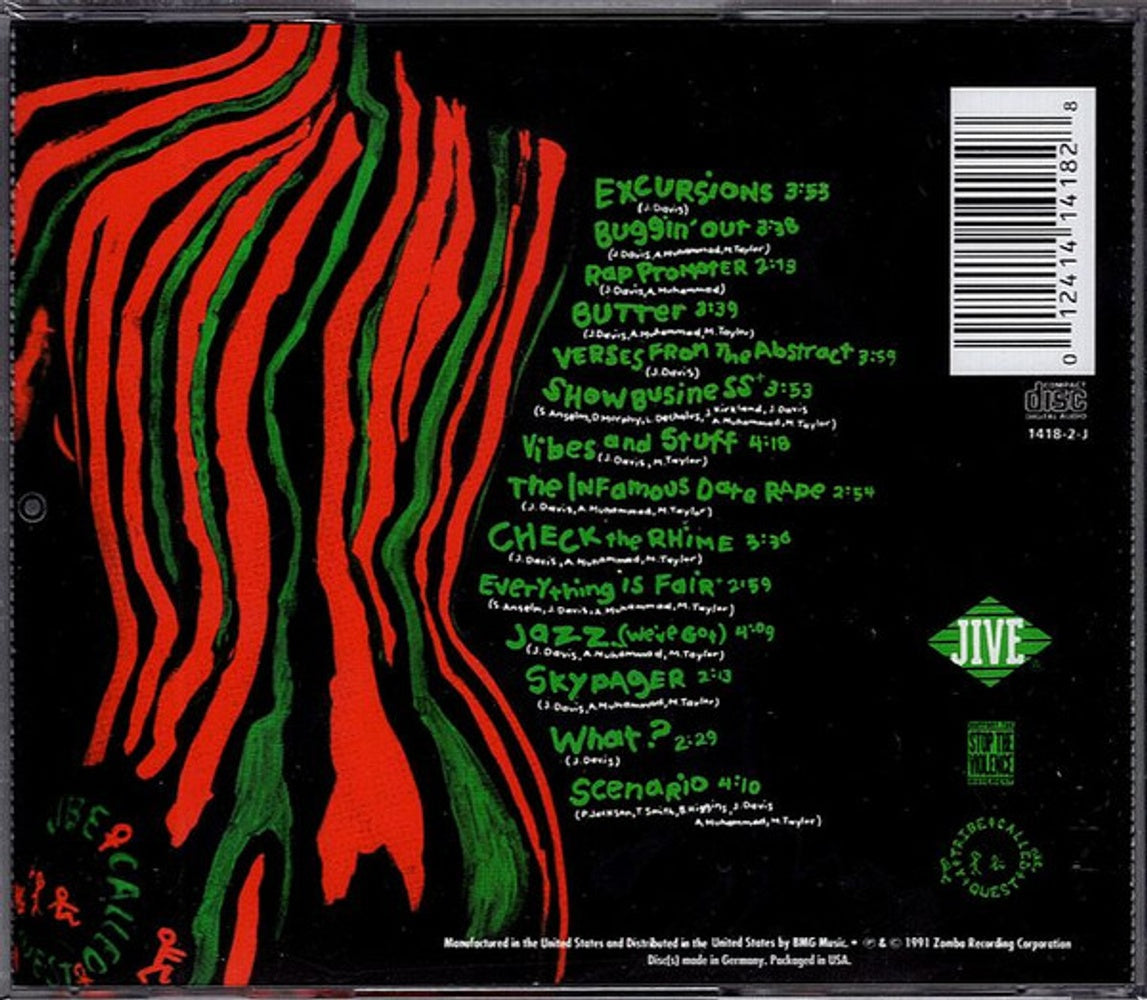 Label Disc 2: A Tribe Called Quest – Low End Theory (CD) CD | Relix