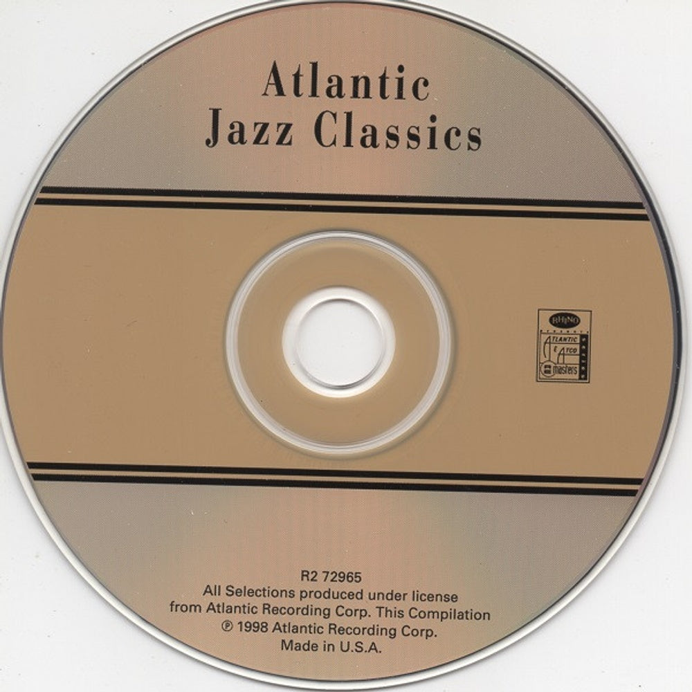 Label Disc 2: Atl Jazz Classics/Various – Atl Jazz: Classics / Various CD | Relix