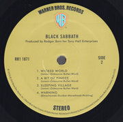 Label Disc 2: Black Sabbath – Black Sabbath (180 Gram Limited Edition LP Vinyl) Vinyl LP | Relix