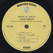 Label Disc 2: Black Sabbath – Master Of Reality (180 Gram Limited Edition LP Vinyl) Vinyl LP | Relix