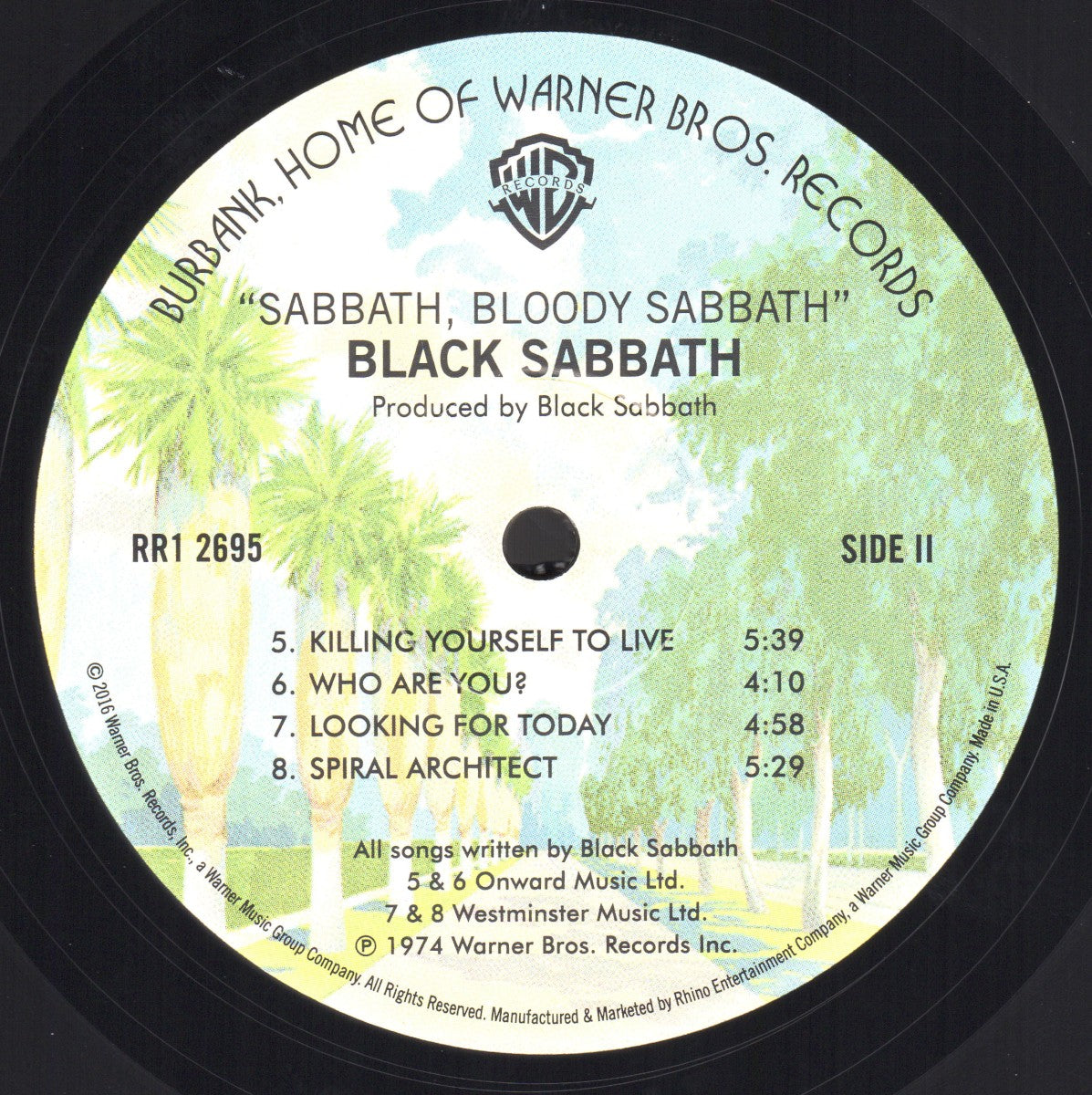 Label Disc 2: Black Sabbath – Sabbath Bloody Sabbath (180 Gram Limited Edition LP Vinyl) Vinyl LP | Relix