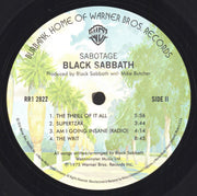 Label Disc 2: Black Sabbath – Sabotage (180 Gram Limited Edition LP Vinyl) Vinyl LP | Relix