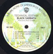 Label Disc 2: Black Sabbath – Technical Ecstasy (180 Gram Limited Edition LP Vinyl) Vinyl LP | Relix