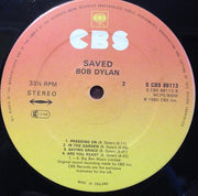 Label Disc 2: Bob Dylan – Saved Vinyl LP | Relix