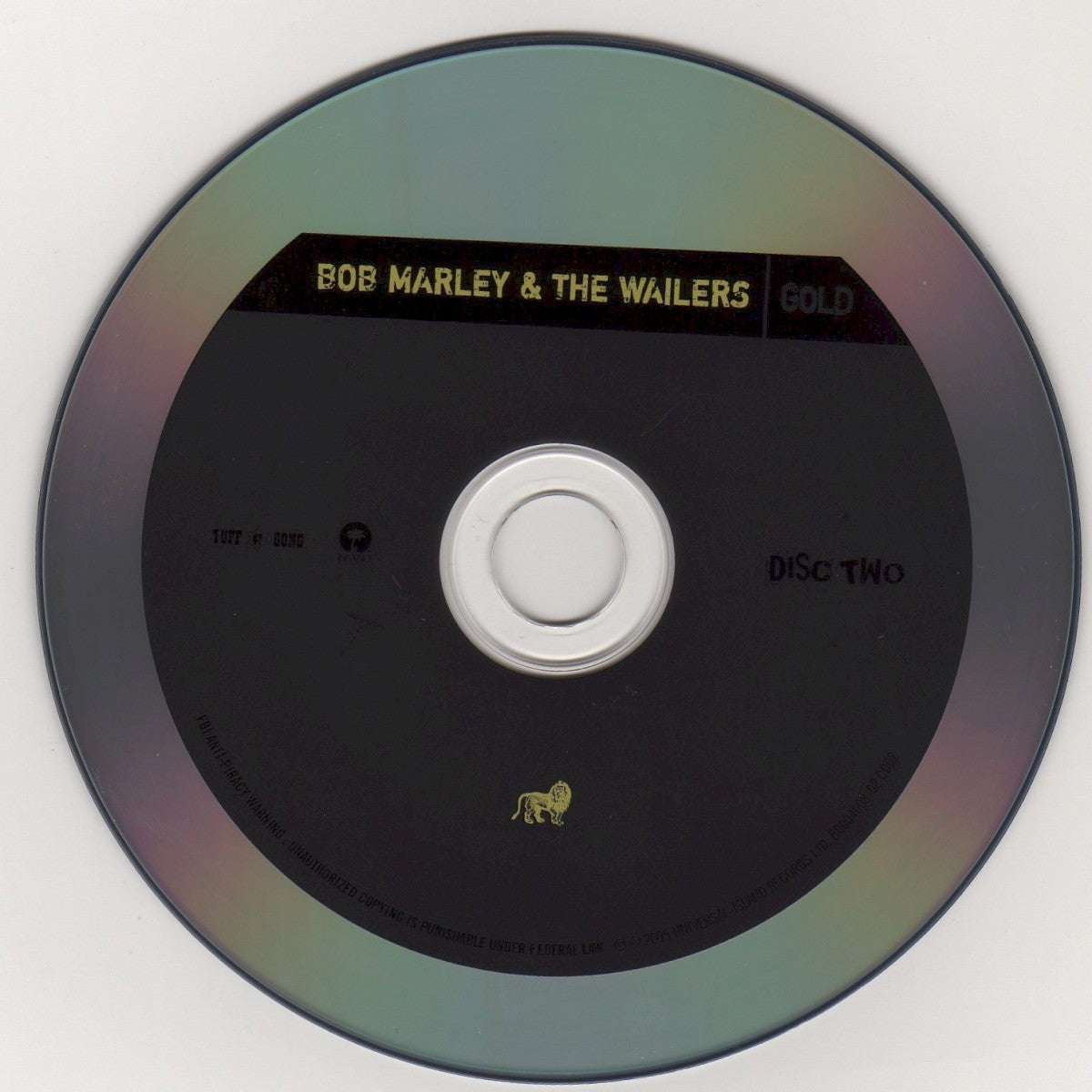 Label Disc 2: Bob Marley & The Wailers – Gold (2-CD) CD | Relix