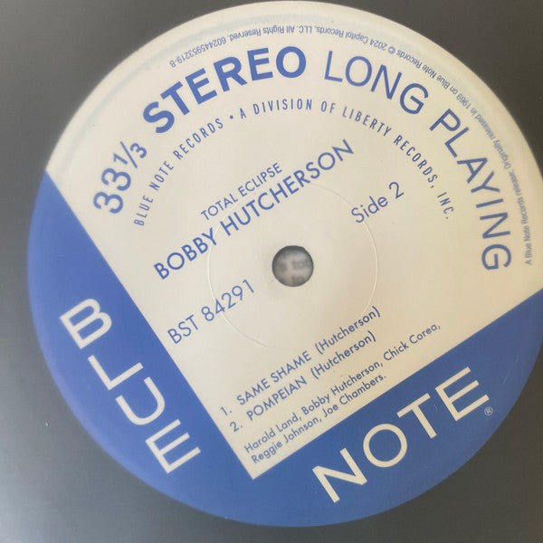 Label Disc 2: Bobby Hutcherson – Total Eclipse (Blue Note Tone Poet Vinyl Series) Vinyl LP | Relix