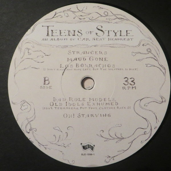Label Disc 2: Car Seat Headrest – Teens Of Style Vinyl LP | Relix