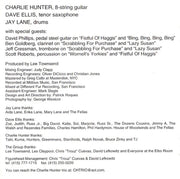 Label Disc 2: Charlie Hunter Trio – Bing Bing Bing CD | Relix