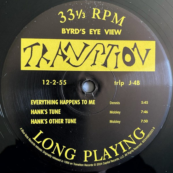 Label Disc 2: Donald Byrd – Byrd's Eye View (Blue Note Tone Poet Vinyl Series) Vinyl LP | Relix