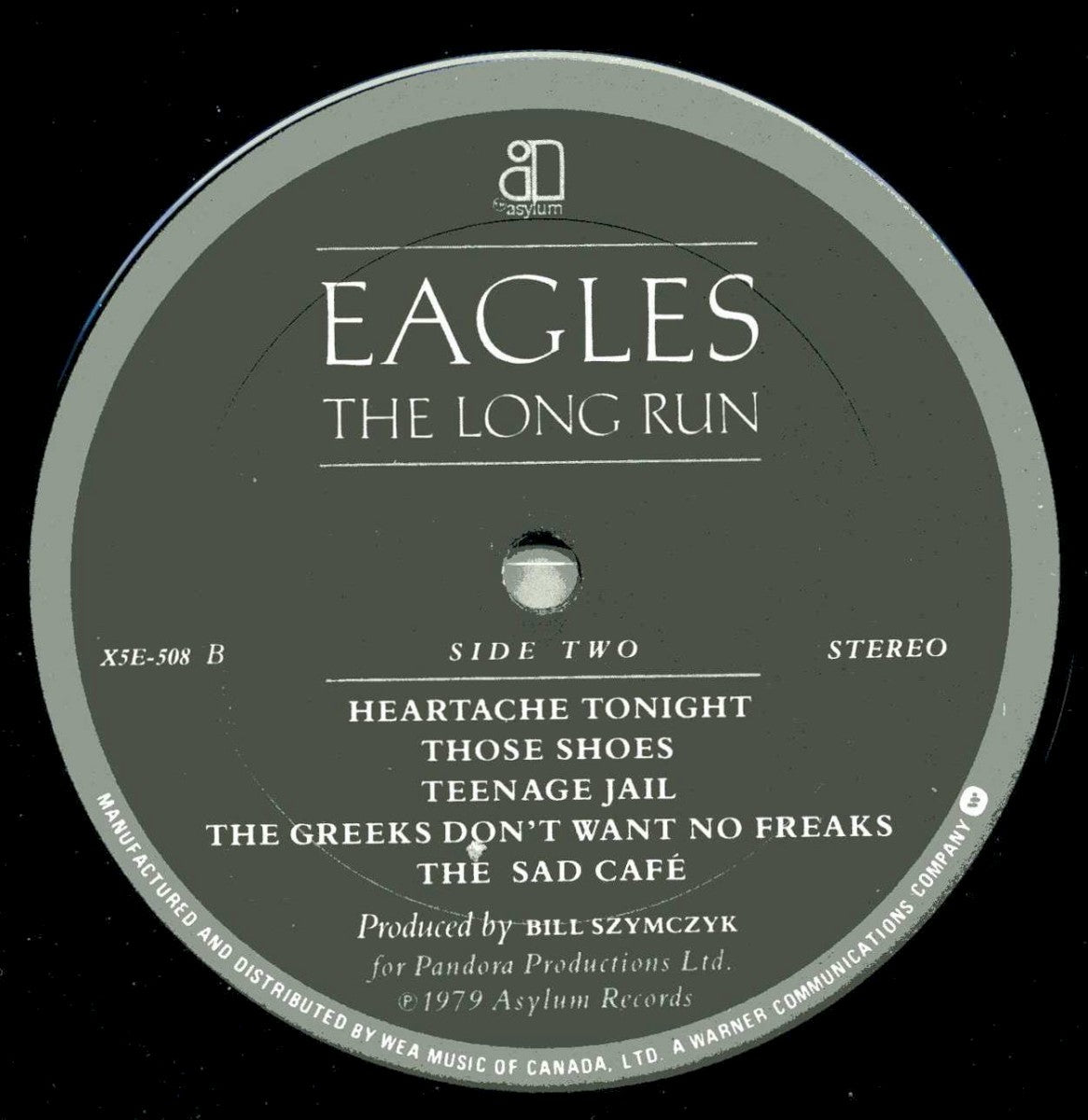 Label Disc 2: Eagles – The Long Run Vinyl LP | Relix