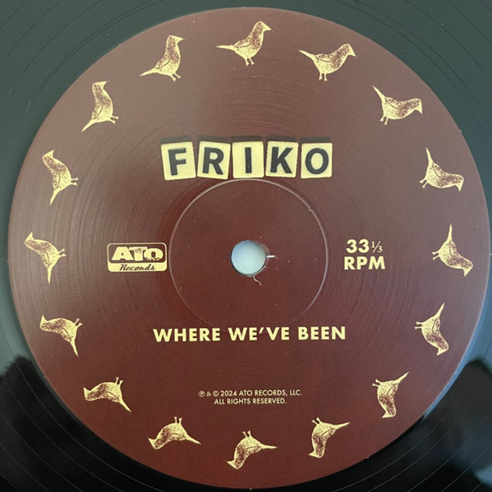 Label Disc 2: Friko – Where We've Been, Where We Go From Here Vinyl LP | Relix