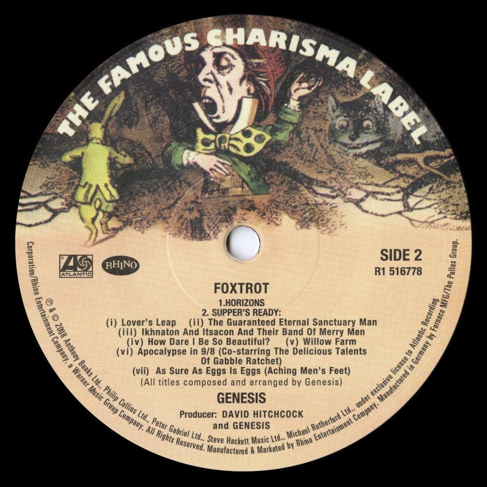 Label Disc 2: Genesis – Foxtrot Vinyl LP | Relix
