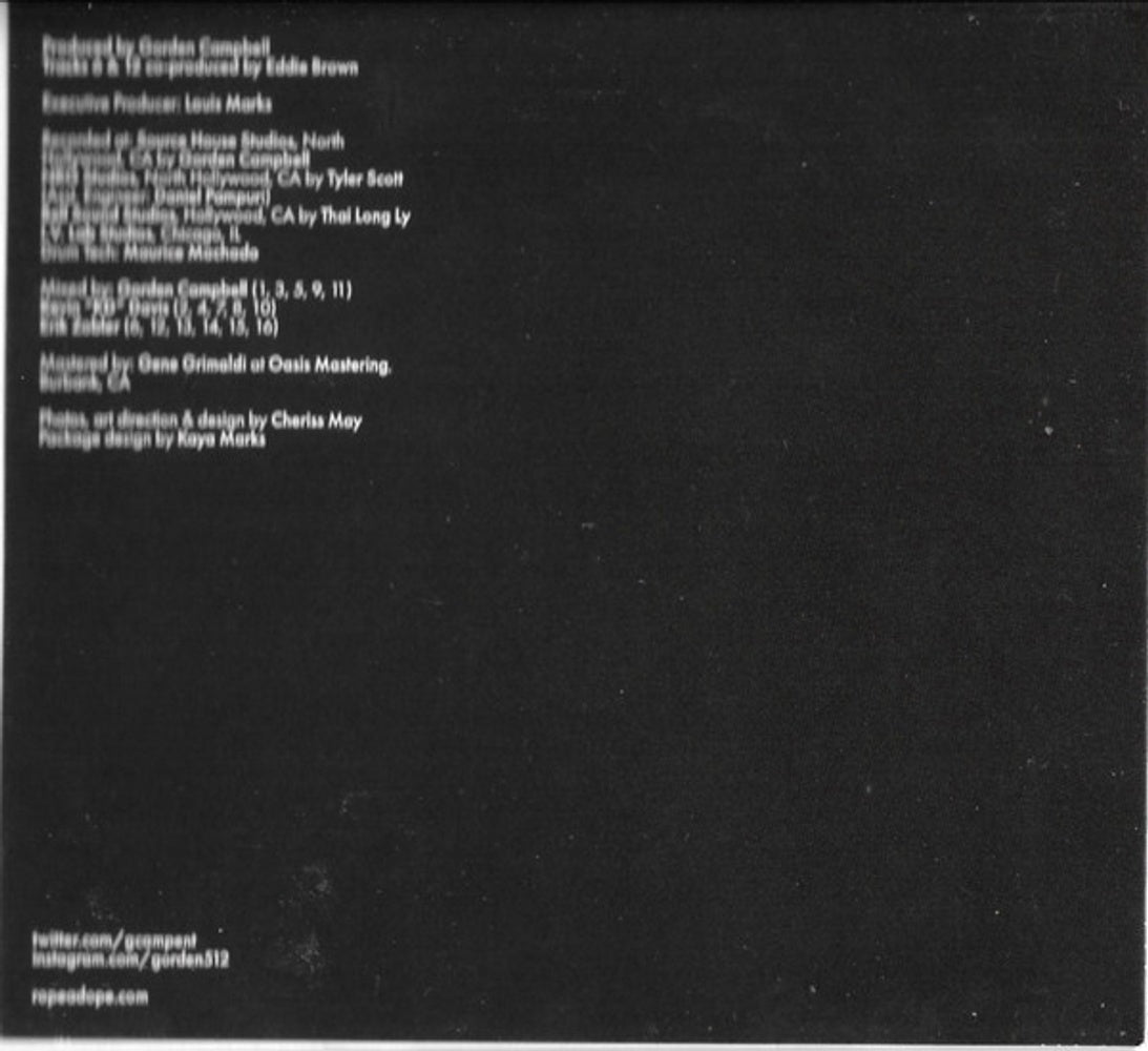 Label Disc 2: Gorden Campbell – Conversations CD | Relix