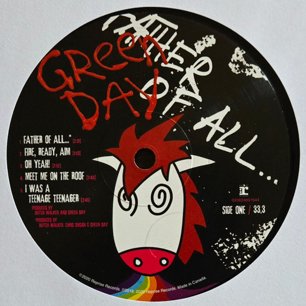 Label Disc 2: Green Day – Father of All… Vinyl LP | Relix