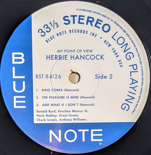 Label Disc 2: Herbie Hancock – My Point Of View (180 Gram LP Vinyl) Vinyl LP | Relix