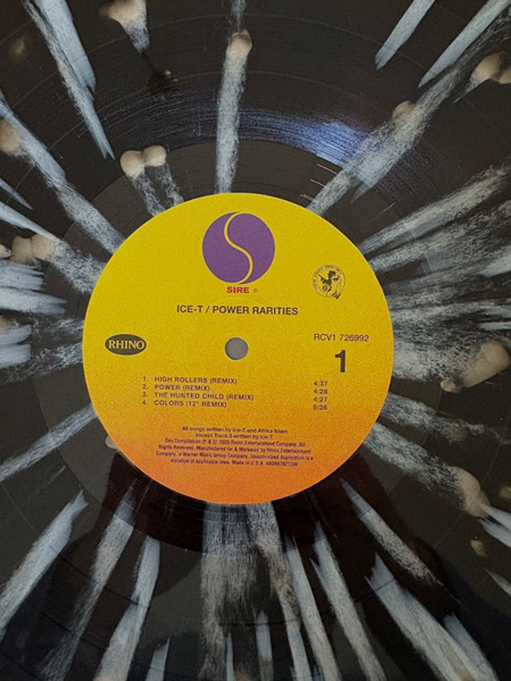 Label Disc 2: Ice-T – Power Rarities Vinyl LP | Relix