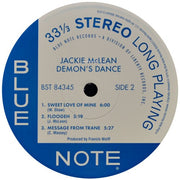 Label Disc 2: Jackie Mclean – Demon's Dance (Blue Note Tone Poet Series LP Vinyl) Vinyl LP | Relix
