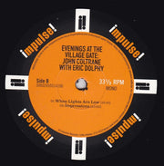 Label Disc 2: John Coltrane – Evenings At The Village Gate: John Coltrane With Eric Dolphy Vinyl LP | Relix