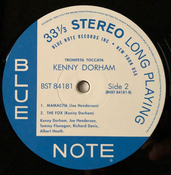 Label Disc 2: Kenny Dorham – Tromepta Toccata Vinyl LP | Relix