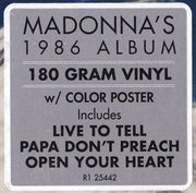 Label Disc 2: Madonna – True Blue (Limited Edition LP Vinyl) Vinyl LP | Relix