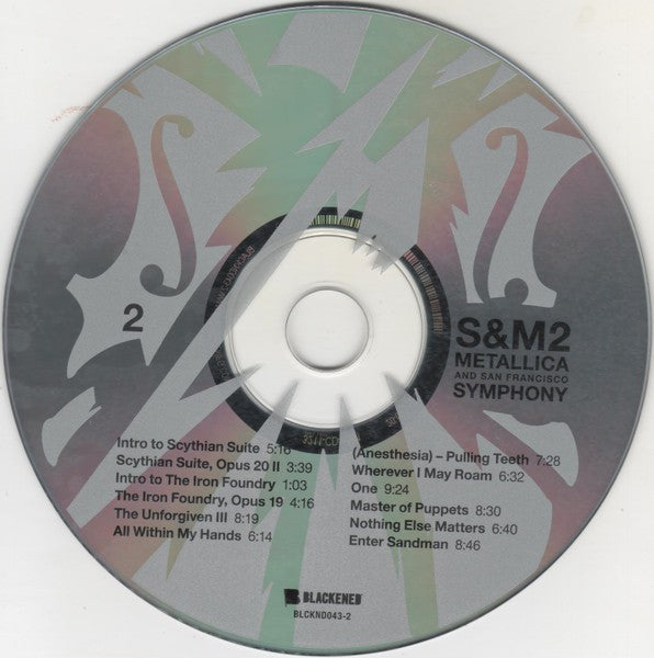Label Disc 2: Metallica – S&M2 (2-CD) CD | Relix