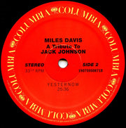 Label Disc 2: Miles Davis – A Tribute To Jack Johnson Vinyl LP | Relix