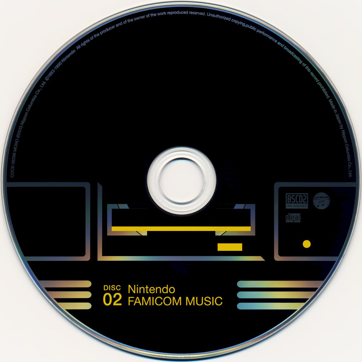 Label Disc 2: Nintendo Famicom Music O.s.t. – Nintendo Famicom Music O.s.t. CD | Relix