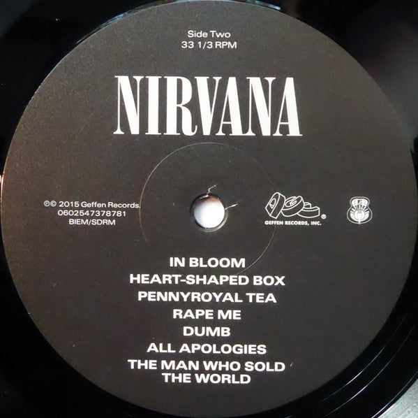 Label Disc 2: Nirvana – Nirvana Vinyl LP | Relix